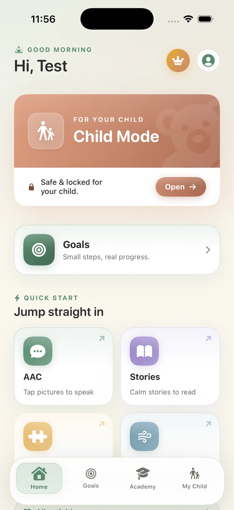 Everything one tap away